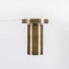 Brass Cylindrical Flush Mount Light