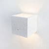 Concrete Cube Wall Sconce